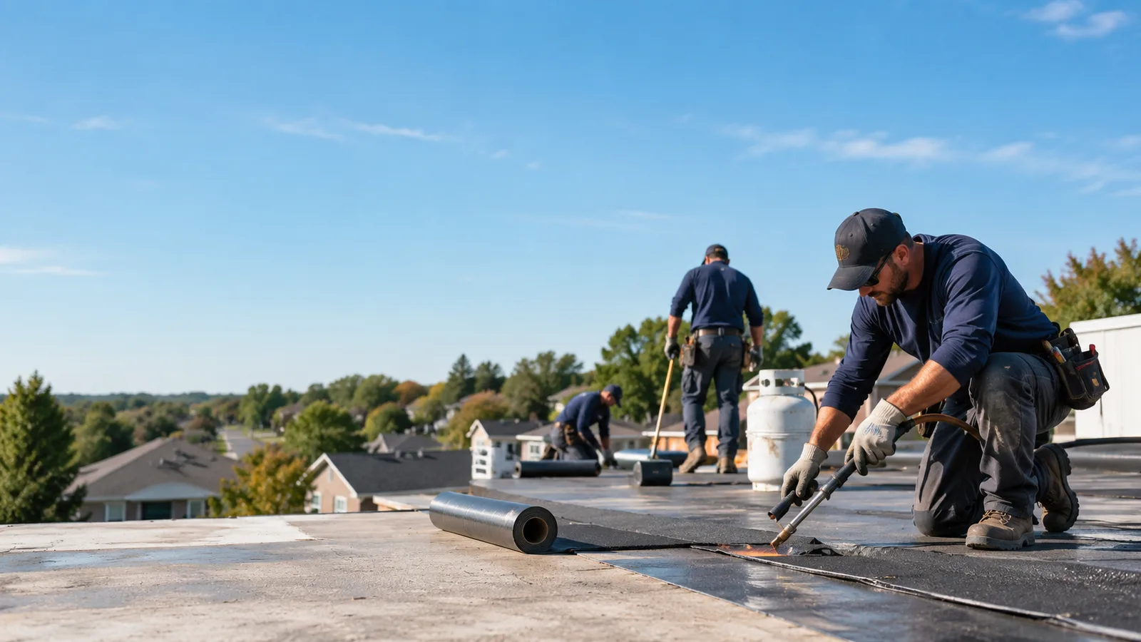 Flat Roof Leak Repair providers in Robins, IA